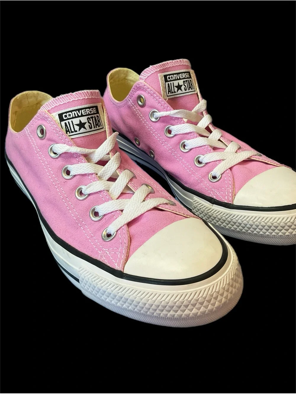 CONVERSE Chuck Taylor All Star Pink LoTop 9 Womens 153875F Ox Street Unisex 7/M